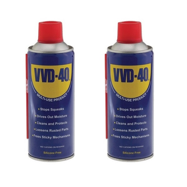 اسپری روان کننده وی دبلیو-40 مدل 40 حجم 330 میلی لیتر بسته 2 عددی اسپری روان کننده وی دبلیو-40 مدل 40 حجم 330 میلی لیتر بسته 2 عددی