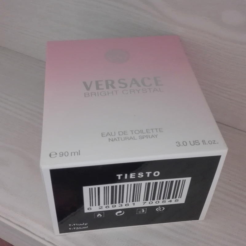 ادو تویلت زنانه تیستو مدل ورساچه برایت کریستال حجم 90 میلی لیتر