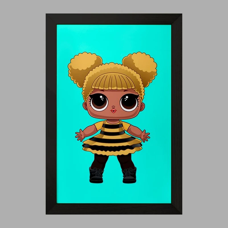 تابلو خندالو مدل عروسک ال او ال LOL کد 27871