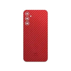 MAHOOT Red-Fiber Cover Sticker for Samsung Galaxy A24