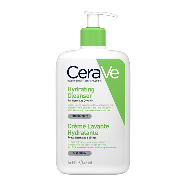 ژل شست‌وشوی صورت سراوی مدل Hydrating حجم 473 میلی‌لیتر