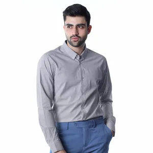پیراهن مردانه سولا مدل SM420600023-SKYBLUE