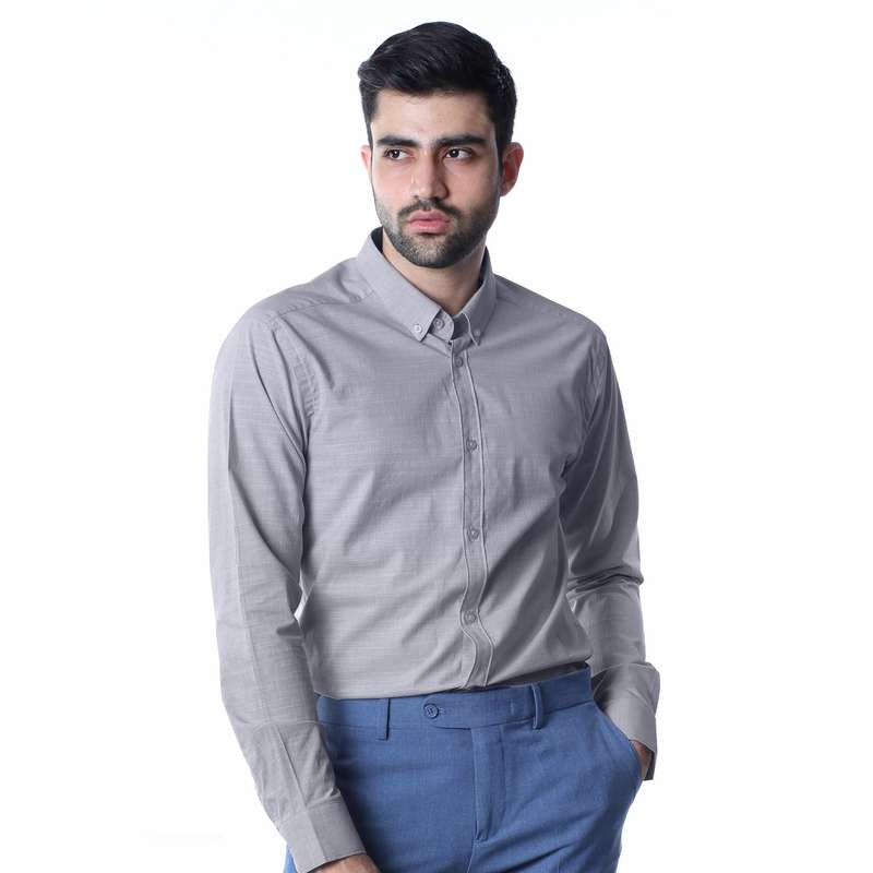 پیراهن مردانه سولا مدل SM420600023-SKYBLUE