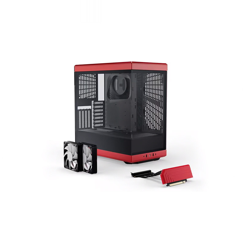 کیس کامپیوتر هایت مدل Y40 Black Cherry