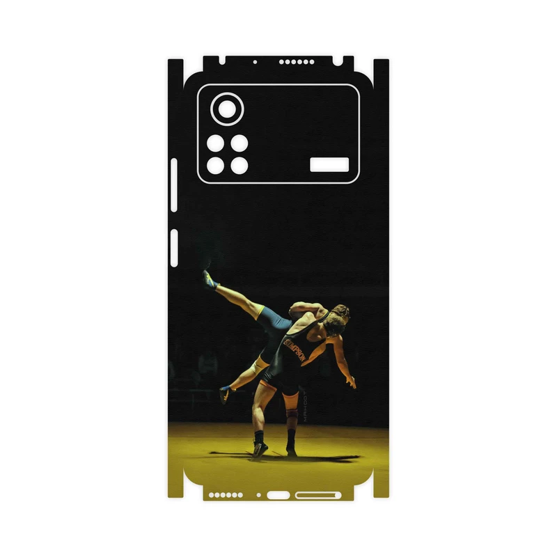 برچسب پوششی ماهوت مدل Wrestling-FullSkin مناسب برای گوشی موبایل شیائومی Poco X4 Pro 5G