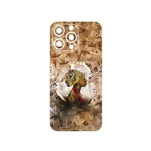 MAHOOT Collage of African Women Cover Sticker for Apple iPhone 14 Pro Max