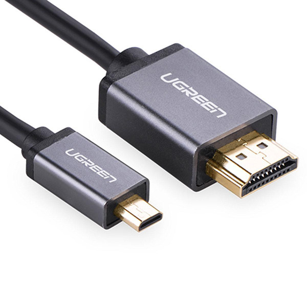 کابل تبدیل Micro HDMI به HDMI 2.0 یوگرین مدل 30102 طول 1.5 متر