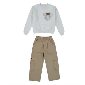 ست بلوز و شلوار دخترانه مدل میکی کد 88