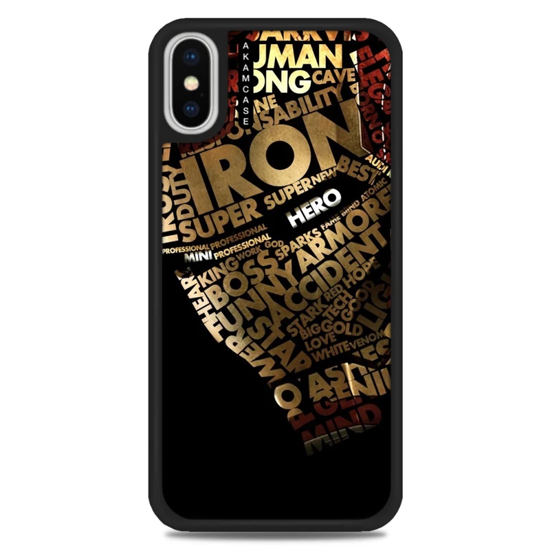 کاور آکام مدل AMC-WAX-IRON MAN14 مناسب برای گوشی موبایل اپل iPhone X/Xs