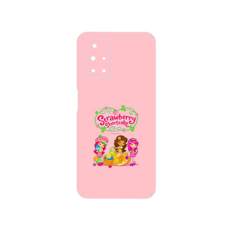 برچسب پوششی ماهوت مدل Strawberry Shortcake مناسب برای گوشی موبایل شیائومی Redmi 10 Prime