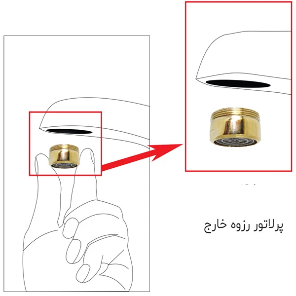 سر شیر آب مدل S&amp;amp;W عکس شماره 3