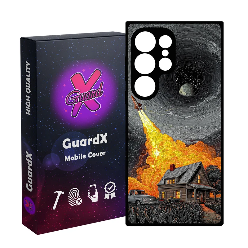 کاور گارد ایکس طرح Interstellar مدل 10933 مناسب برای گوشی موبایل سامسونگ Galaxy S25 Ultra
