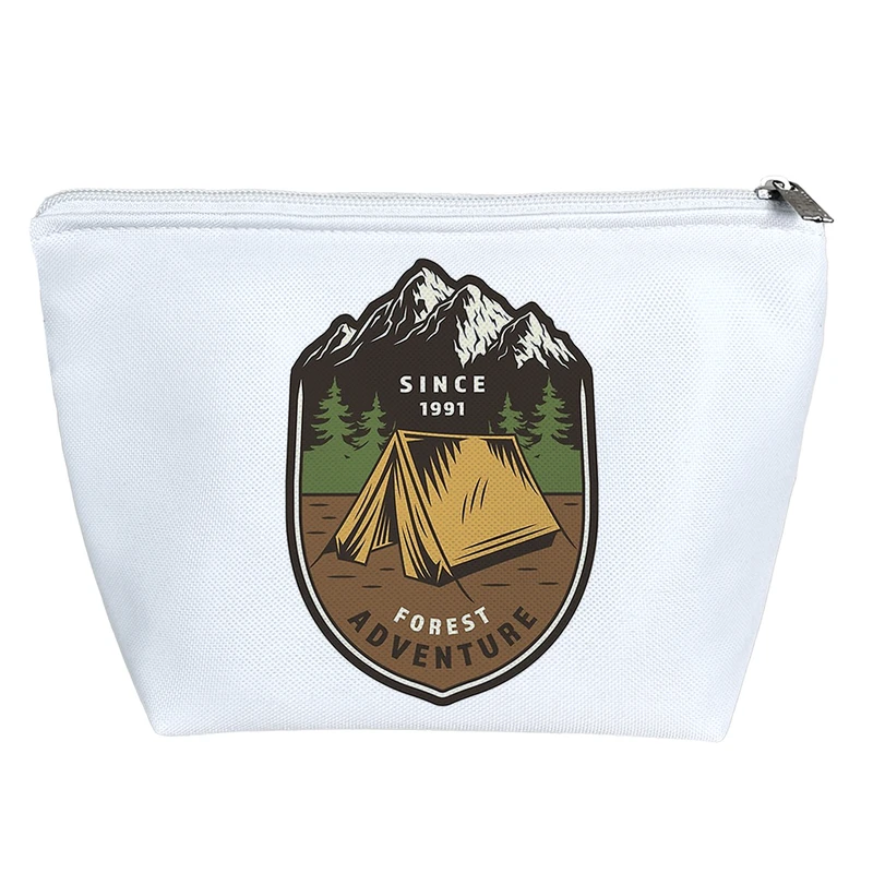 کیف لوازم آرایش دخترانه خندالو مدل کمپ جنگل کد 5470