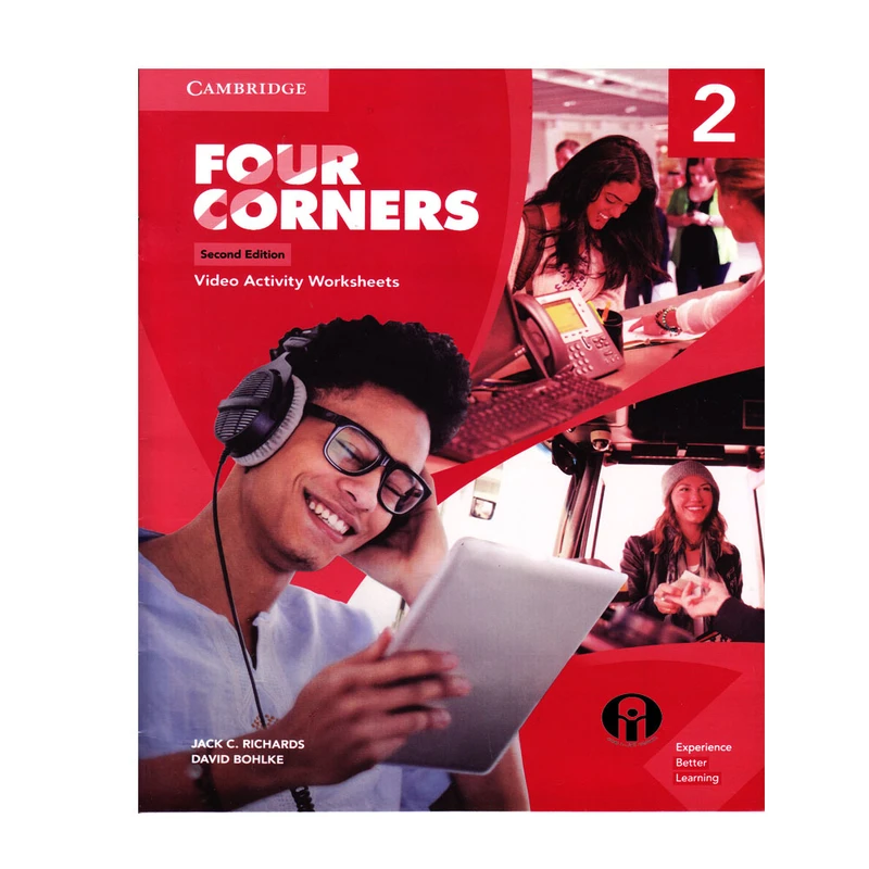 کتاب Four Corners 2 Video Activity Second Edition اثر Jack C. Richards And David Bohlke انتشارات الوندپویان