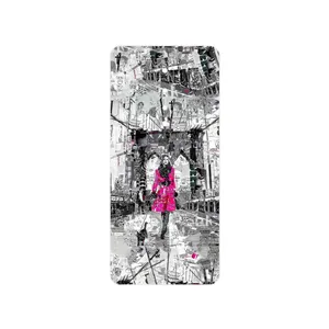 MAHOOT Collage of Catwalk Bridge Cover Sticker for OnePlus 8