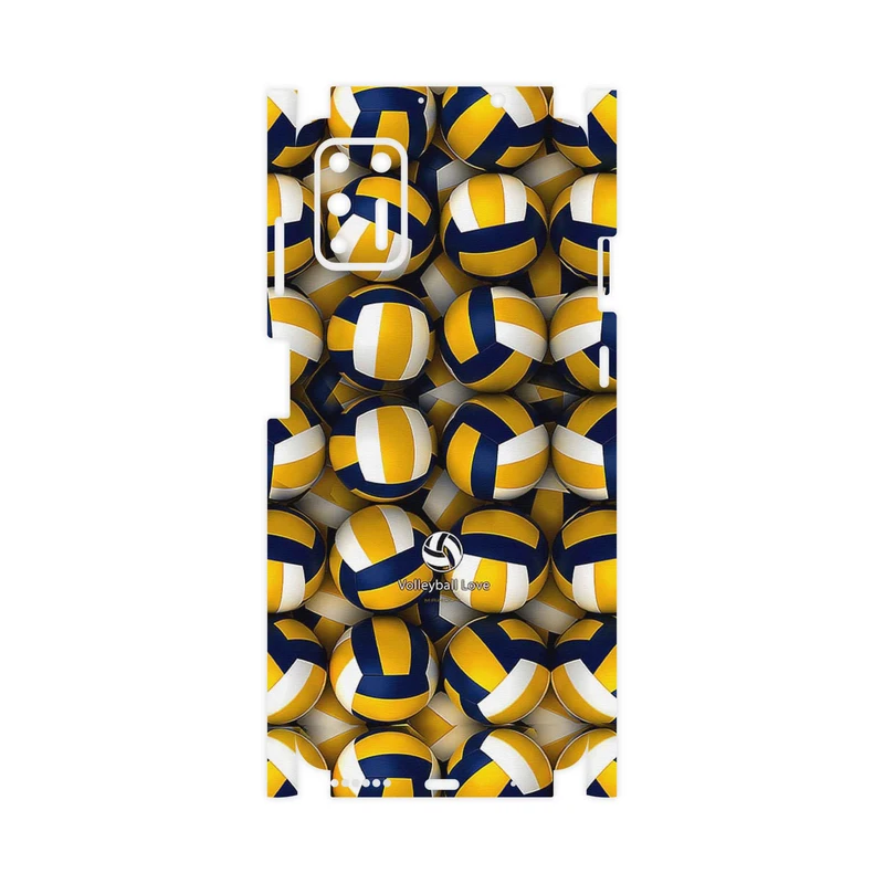 برچسب پوششی ماهوت مدل Volleyball-FullSkin مناسب برای گوشی موبایل موتورولا Moto G9 Plus