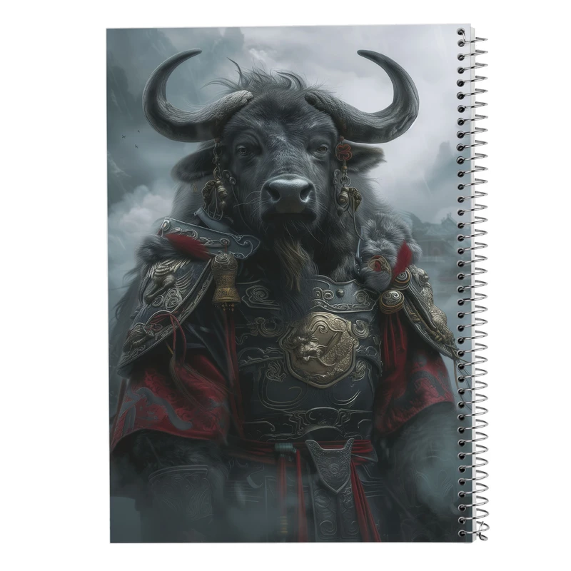 دفتر لیست خرید 50 برگ مدوپد مدل حیوانات جنگجو کد DF14817