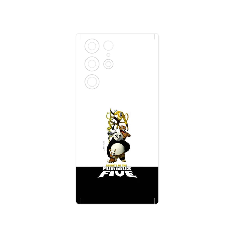 برچسب پوششی ماهوت مدل Kung Fu Panda مناسب برای گوشی موبایل سامسونگ Galaxy S22 Ultra 5G