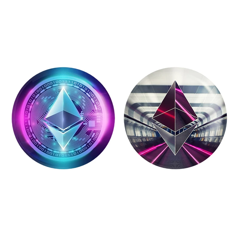 مگنت خندالو طرح ارز دیجیتال اتریوم کد 1088810885 مجموعه 2 عددی