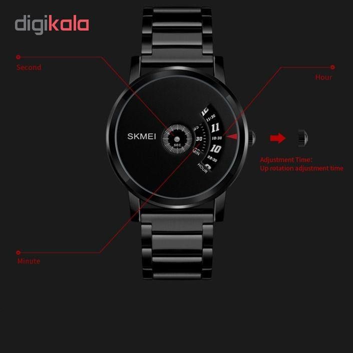 ساعت مچی عقربه‌ای مردانه کوارتز اسکمی مدل 1260 -  - 5