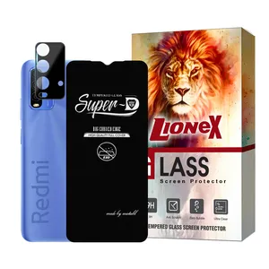  Lionex SUPLNFULI Screen Protector With Camera Lens Protector For Xiaomi Redmi 9T / Redmi 9 Power