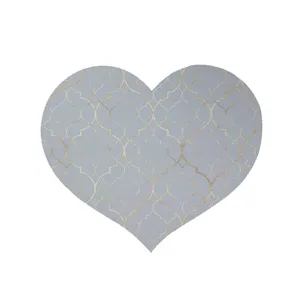 پادری مدل قلب طرح فانتزی کد 8600 سایز 90 × 90 سانتی متر