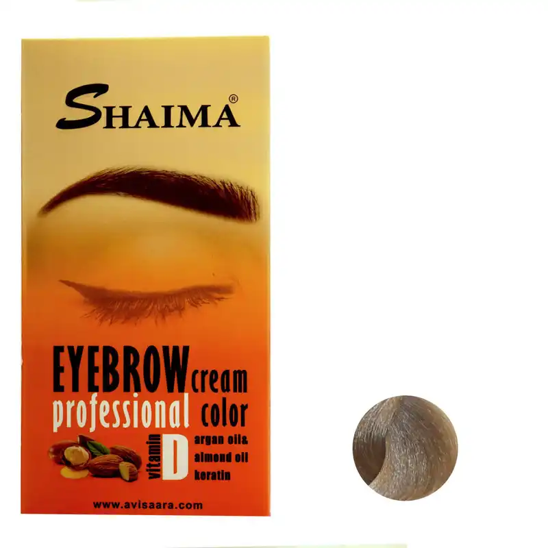کیت رنگ ابرو شایما شماره BE8-E9.32 حجم 30 میلی لیتر رنگ بژ پلاتینه