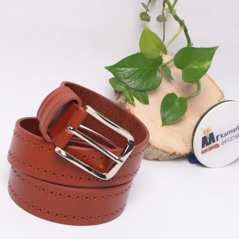 عکس شماره 17 : کمربند مردانه مدل چرم طبیعی