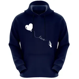 هودی دخترانه مدل قلب و نخ F19