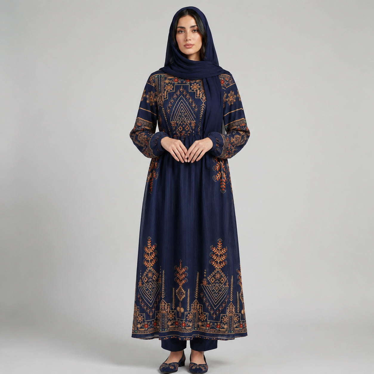 پیراهن ساحلی یقه هفت زنانه مدل جانا