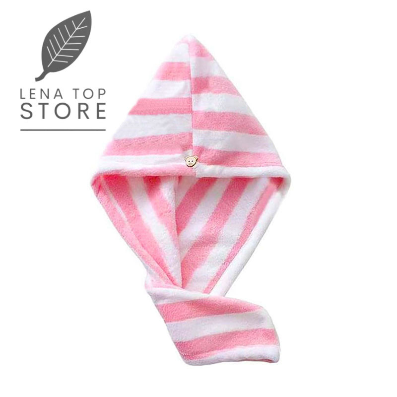 کلاه حمام لنا مدل stripes کد 01