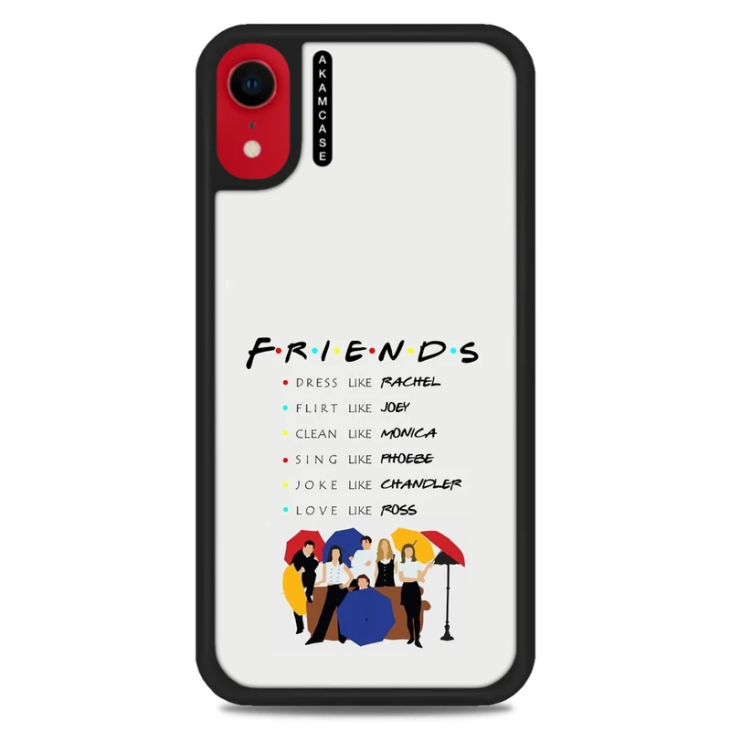 کاور آکام مدل AMCWAXR-FRIENDS7 مناسب برای گوشی موبایل اپل iPhone XR