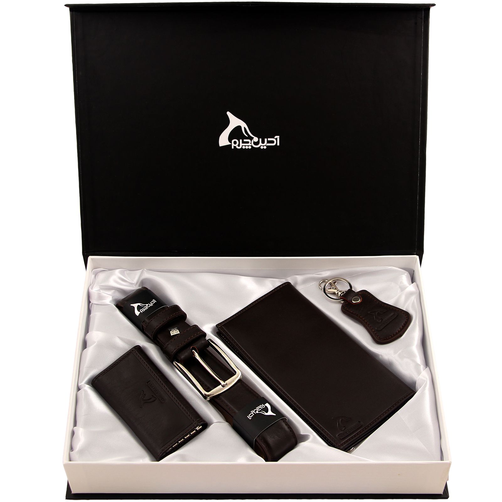 ست هدیه مردانه چرم بارز مدل DS18+G1 -  - 2