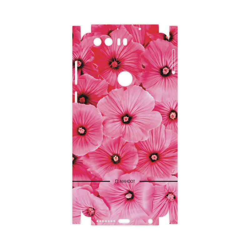 برچسب پوششی ماهوت مدل Pink-Flower-FullSkin مناسب برای گوشی موبایل آنر 8