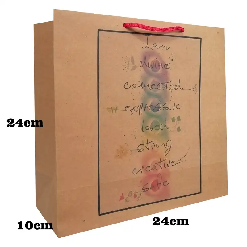 ساک هدیه مدل یوگا و چاکرا مجموعه 10 عددی