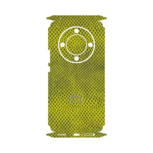 MAHOOT Yellow Snake Skin-FullSkin Cover Sticker for Honor X9b