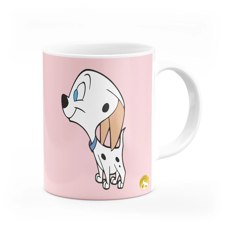 ماگ هومرو طرح انیمیشن صد و یک سگ خالدار مدل MG3116