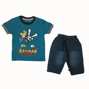 ست تی شرت و شلوارک پسرانه مدل rayman