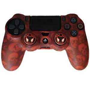 محافظ دسته پلی استیشن 4 مدل SKULL PS4086 به همراه روکش آنالوگ