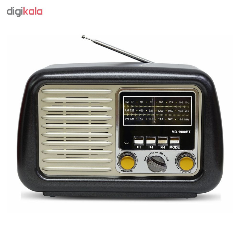 رادیو مدل MD-1900BT