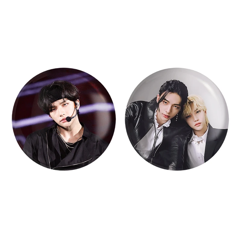 مگنت خندالو طرح هیونجین و فلیکس گروه استری کیدز Stray Kids کد 1186611868 مجموعه 2 عددی