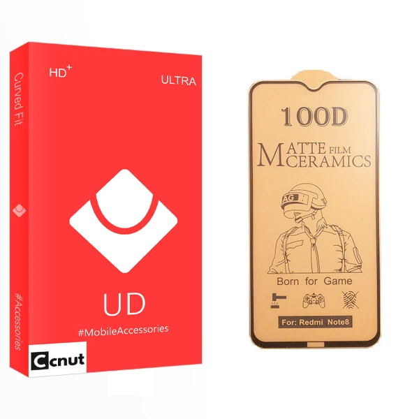 محافظ صفحه نمایش سرامیکی کوکونات مدل UD مناسب برای گوشی موبایل شیائومی Redmi Note 8