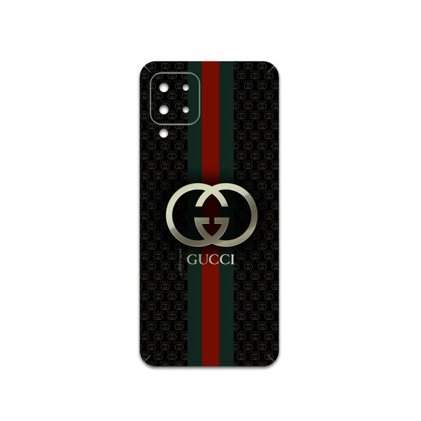 برچسب پوششی ماهوت مدل GUCCI-Logo مناسب برای گوشی موبایل سامسونگ Galaxy M22