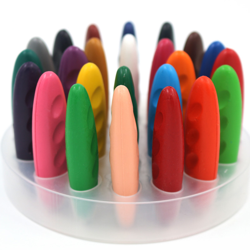 مداد شمعی 24 رنگ مدل جادویی