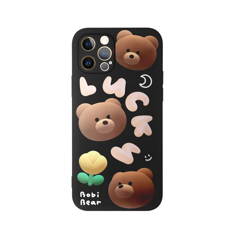 کاور طرح خرس لوسی کد f4251 مناسب برای گوشی موبایل اپل iphone 12 Pro Max