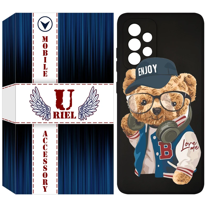 کاور یوریل مدل KSH کد 35 طرح تدی مناسب برای گوشی موبایل سامسونگ Galaxy A33 5G