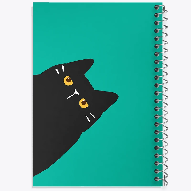 دفتر نقاشی 50 برگ خندالو طرح گربه کیوت کد N1313