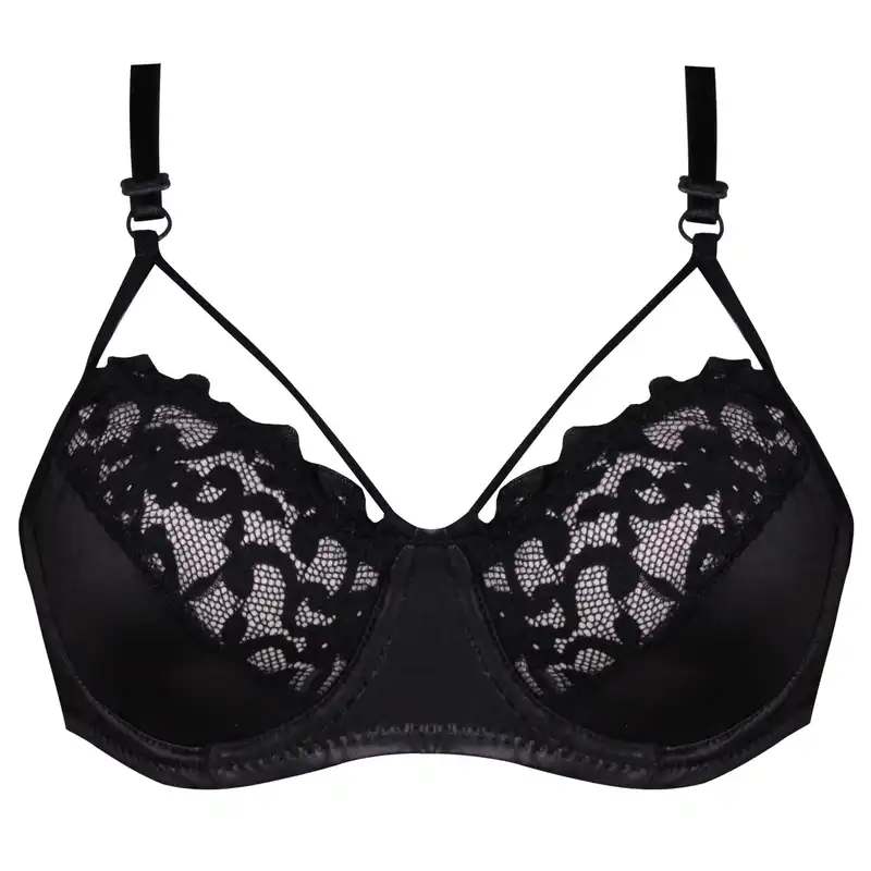 ست شورت و سوتین زنانه کارنا رز مدل فنردار کد 3391 رنگ مشکی