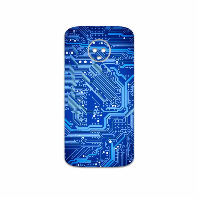 برچسب پوششی ماهوت مدل Blue Printed Circuit Board مناسب برای گوشی موبایل موتورولا Moto G6