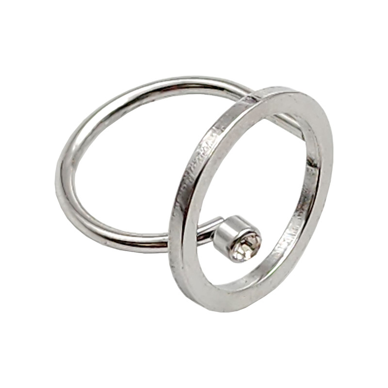 انگشتر زنانه مدل دایره و نگین كد RNG28SV انگشتر زنانه مدل دایره و نگین كد RNG28SV